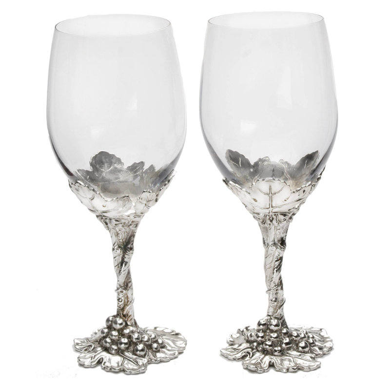 Arthur Court Grape Stemmed Wine Glass & Reviews Wayfair